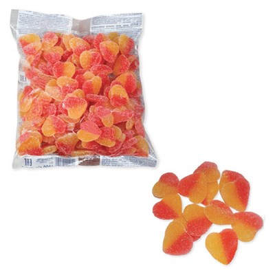 Мармелад жевательный МАЯМА "Сердечки" со вкусом манго, 500 г, пакет, ПМ405 622148