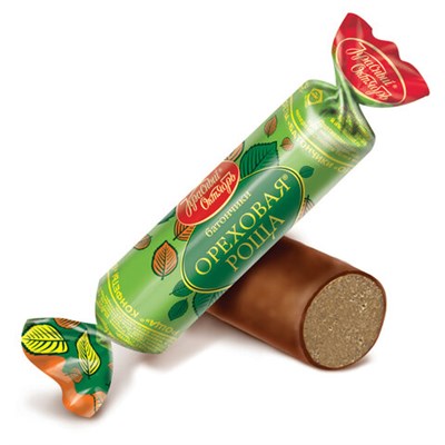 Батончики шоколадные РОТ ФРОНТ "Ореховая роща" глазированные с арахисом, гофрокороб 5 кг, КО17598 622453