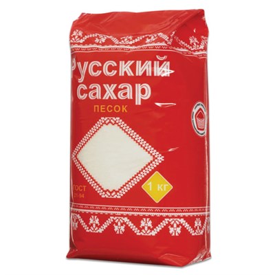 Сахарный песок РУССКИЙ 1 кг 621107