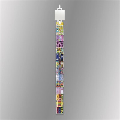 Стриплента на 13 замков, 980х50 мм, с топпером, толщина 0,5 мм, полипропилен, NoName, 504887 504887