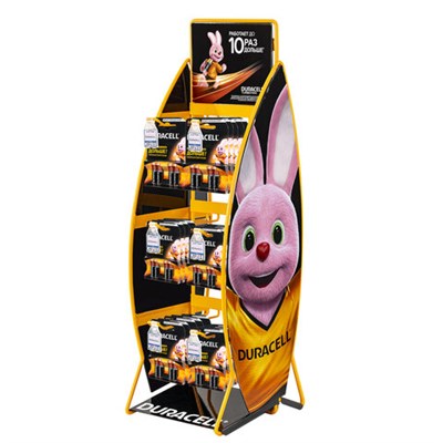 Дисплей для размещения товара настольный DURACELL, 2х3 крючка, 70000267 503650