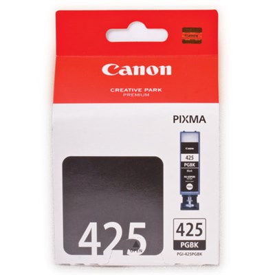 Картридж струйный CANON (PGI-425BK) Pixma MG5140/MG5240/MG6140/MG8140, черный, оригинальный, 344 стр, 4532B001 360862