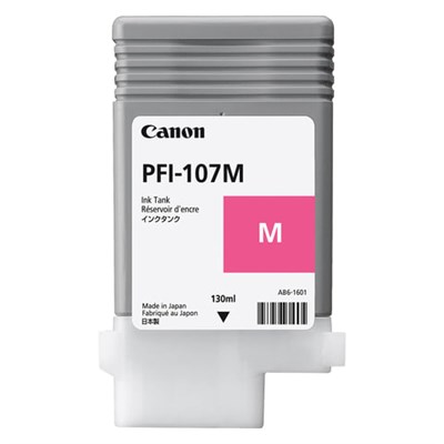 Картридж струйный CANON (PFI-107M) iPF680/685/780/785, пурпурный, оригинальный, ресурс 130 мл, 6707B001 361556