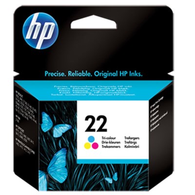 Картридж струйный HP (C9352AE) Deskjet 3920/3940/officeJet4315/4355, №22, цветной, оригинальный 360550