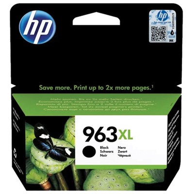 Картридж струйный HP (3JA30AE) для HP OfficeJet Pro 9010/9013/9020/9023, №963XL черный, ресурс 2000 страниц 363480
