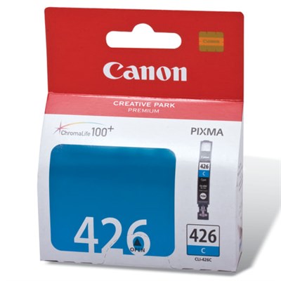 Картридж струйный CANON (CLI-426C) Pixma MG5140/MG5240/MG6140/MG8140, голубой, оригинальный, 446 стр, 4557B001 360866
