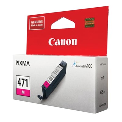 Картридж струйный CANON (CLI-471М) PIXMA MG5740/MG6840/MG7740, пурпурный, оригинальный, ресурс 297 стр., 0402C001 362263