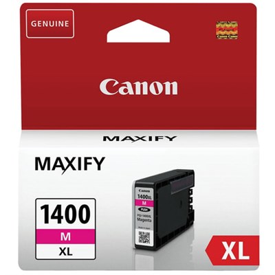Картридж струйный CANON (PGI-1400XLМ) МВ2040/МВ2340, пурпурный, оригинальный, ресурс 900 стр., 9203B001 362106