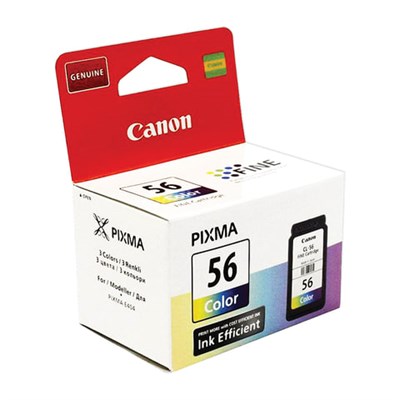 Картридж струйный CANON (CL-56) PIXMA E404/E464, цветной, оригинальный, ресурс 300 стр., 9064B001 362258