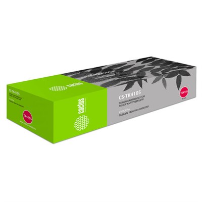 Тонер-картридж CACTUS (CS-TK4105) для KYOCERA TASKalfa 1800/2200/1801/2201, ресурс 15000 стр. 320909