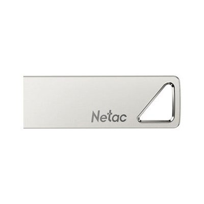 Флеш-диск 64 GB NETAC U326, USB 2.0, металлический корпус, серебристый, NT03U326N-064G-20PN 513712
