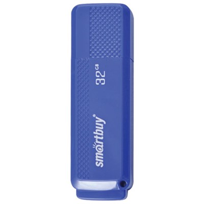 Флеш-диск 32 GB, SMARTBUY Dock, USB 2.0, синий, SB32GBDK-B 512792