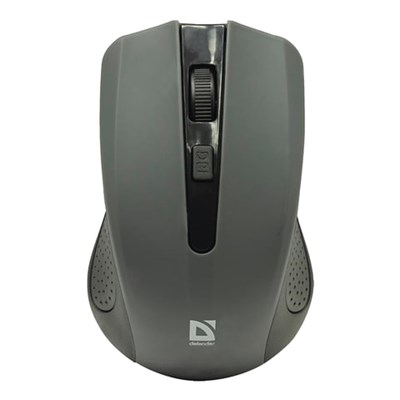 Мышь беспроводная DEFENDER Accura MM-935, 3 кнопки + 1 колесо-кнопка, оптическая, серая, 52936 512346
