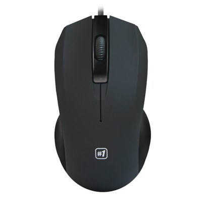 Мышь проводная DEFENDER #1 MM-310, USB, 2 кнопки + 1 колесо-кнопка, оптическая, черная, 52310 512600