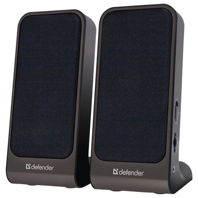 Колонки компьютерные DEFENDER SPK-225, 2.0, 4 Вт, пластик, черные, 65220 513424