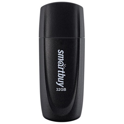 Флеш-диск 32 GB SMARTBUY Scout USB 2.0, черный, SB032GB2SCK 513766