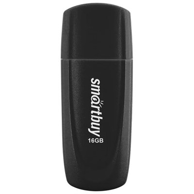 Флеш-диск 16 GB SMARTBUY Scout USB 2.0, черный, SB016GB2SCK 513762