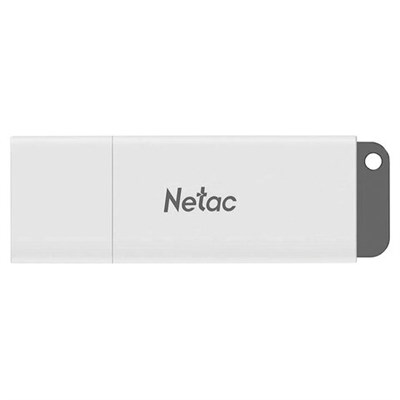Флеш-диск 32GB NETAC U185, USB 3.0, белый, NT03U185N-032G-30WH 513721