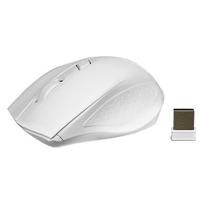 Мышь беспроводная SVEN RX-325, 3 кнопки + 1 колесо-кнопка, оптическая, белая, SV-03200325WW 513008