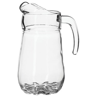 Кувшин прозрачный, объем 1370 мл, фактурное стекло, PASABAHCE "СИЛЬВАНА", фирменная подарочная упаковка, 43334 605207