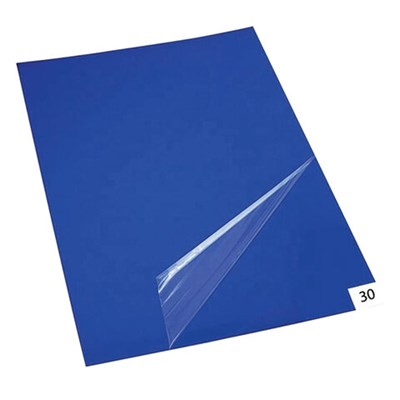 Коврик антибактериальный многослойный липкий 60х90 см, КОМПЛЕКТ 10 шт., 30 слоев 608454