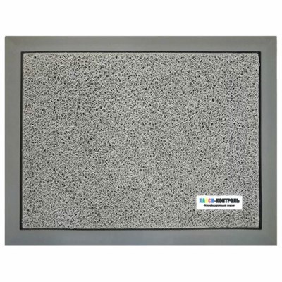 Коврик дезинфекционный (Дезковрик "ХАССП-Контроль") 47х60 см, толщина 1,8 см, серый 608459