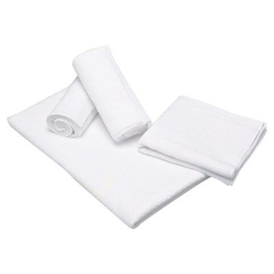 Полотенце одноразовое белое 35х70 см, КОМПЛЕКТ 50 шт., спанлейс 40 г/м2, ЧИСТОВЬЕ, 02-259 630188