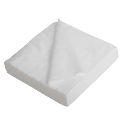 Салфетка одноразовая белая 25х30 см, КОМПЛЕКТ 100 шт., спанлейс, 40 г/м2, ЧИСТОВЬЕ, 00-146 630230