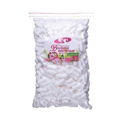 Валик ватный стоматологический ЕМЕЛЬЯНЪ САВОСТИНЪ нестерильный, пакет 500 шт., 30х10 мм 630584