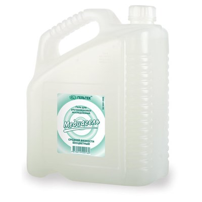 Гель для УЗИ 5 кг ГЕЛЬТЕК МЕДИАГЕЛЬ средней вязкости, бесцветный 630084