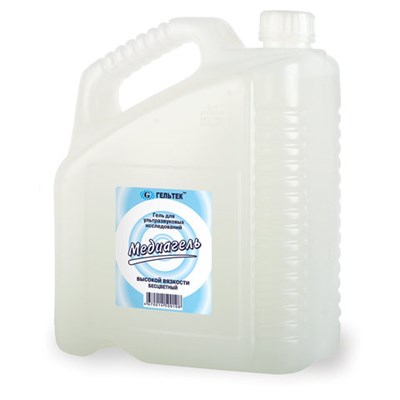 Гель для УЗИ 5 кг ГЕЛЬТЕК МЕДИАГЕЛЬ высокой вязкости, бесцветный 630081