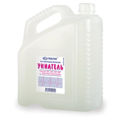 Гель для ЭКГ 5 кг ГЕЛЬТЕК УНИАГЕЛЬ средней вязкости, бесцветный 630096