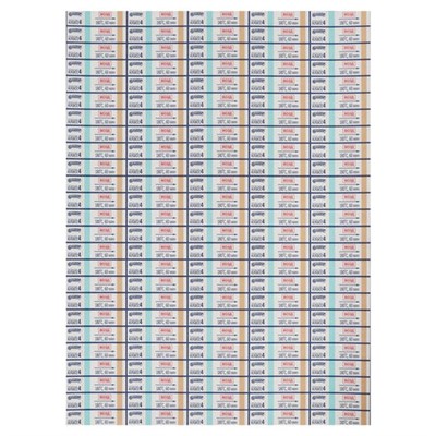 Индикатор стерилизации ВИНАР МЕДИС 180/60, комплект 2000 шт., с журналом, 5 630368