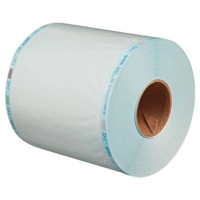 Рулон комбинированный плоский ВИНАР СТЕРИТ, для ПАРОВОЙ/ГАЗОВОЙ стерилизации, 200 мм х 200 м 630447