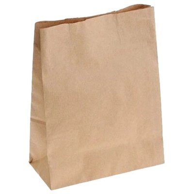 Крафт-пакет бумажный 26х15х34 см, плотность 70 г/м2, 606867 606867