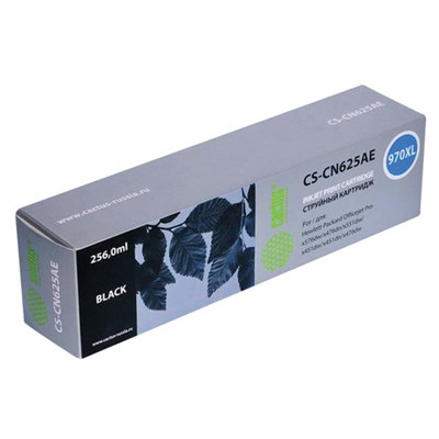 Картридж струйный CACTUS (CS-CN625AE) для HP OfficeJet Pro X576/476/451, черный 362821