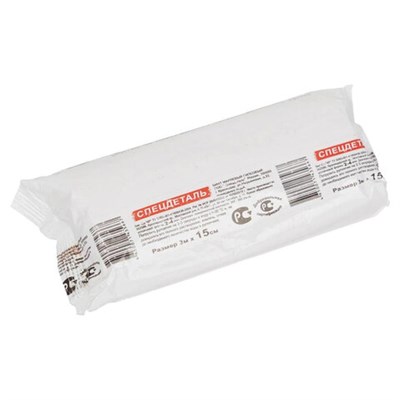 Бинт гипсовый СПЕЦДЕТАЛЬ 3 м х 15 см, время затвердевания 2-4 мин БСХ, 122047 630572