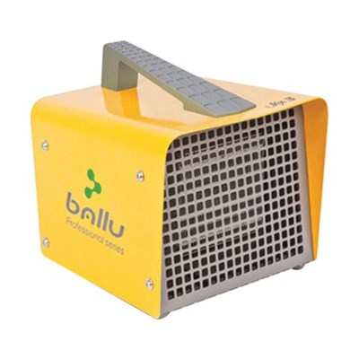 Тепловая пушка электрическая BALLU BKX-3, 2000 Вт, 220 В, терморегулятор, прямоугольная, желтая, НС-1013525 451206