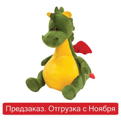 Подарок новогодний "Аргон", НАБОР конфет 700 г, мягкая игрушка, символ 2024 года, 223031/10550 623007