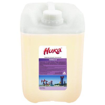 Средство для удаления нефтемасляных и трудноудаляемых загрязнений 5 кг, НИКА-4, жидкое 608986