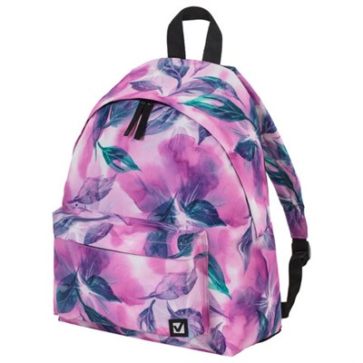 Рюкзак BRAUBERG СИТИ-ФОРМАТ универсальный, "Flowers", разноцветный, 41х32х14 см, 229884 229884