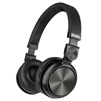 Наушники с микрофоном (гарнитура) SVEN AP-B650MV, Bluetooth, беспроводные, черные, SV-019310 513839