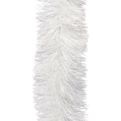 Мишура 1 штука, диаметр 100 мм, длина 2 м, белая, 71727 591166
