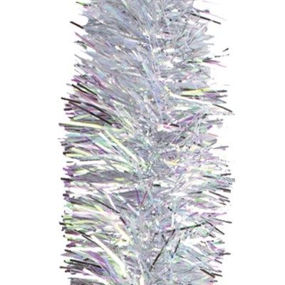 Мишура 1 штука, диаметр 100 мм, длина 2 м, серебро, 71512 591167