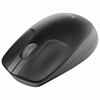 Мышь беспроводная LOGITECH M190, 2 кнопки+1 колесо-кнопка, оптическая, чёрно-серый 910-005905 513509