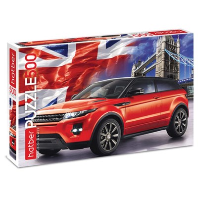 Пазл картонный 500 элементов АССОРТИ, 14 дизайнов, 330х480 мм, HATBER 665494