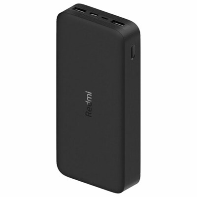 Аккумулятор внешний 20000 mAh, XIAOMI Redmi Fast Charge Power Bank, БЫСТРАЯ ЗАРЯДКА, 2 USB, литий-полимерный, VXN4304GL 263175