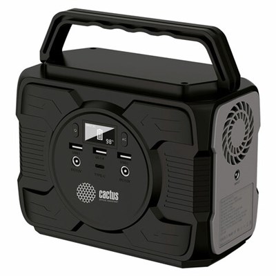 Аккумулятор внешний POWER BANK 48000 mAh, CACTUS CS-PCS172, 2 USB, литий-ионный, 1782948 263196