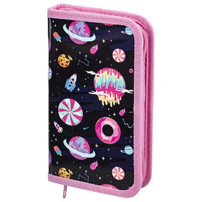 Пенал ПИФАГОР, 1 отделение, ламинированный картон, 19х11 см, "Sweets", 271004 271004