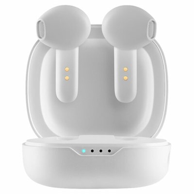 Наушники с микрофоном (гарнитура) DEFENDER TWINS 920, Bluetooth, беспроводные, белые, 63920 513851